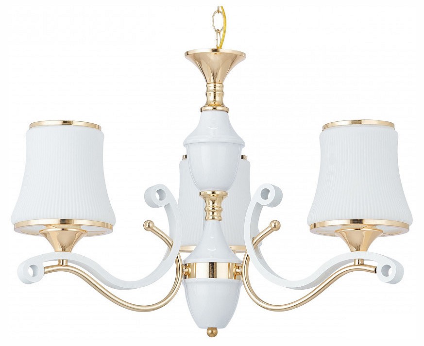 Подвесная люстра arte milano florentia-3987 303987/3 wh/gd
