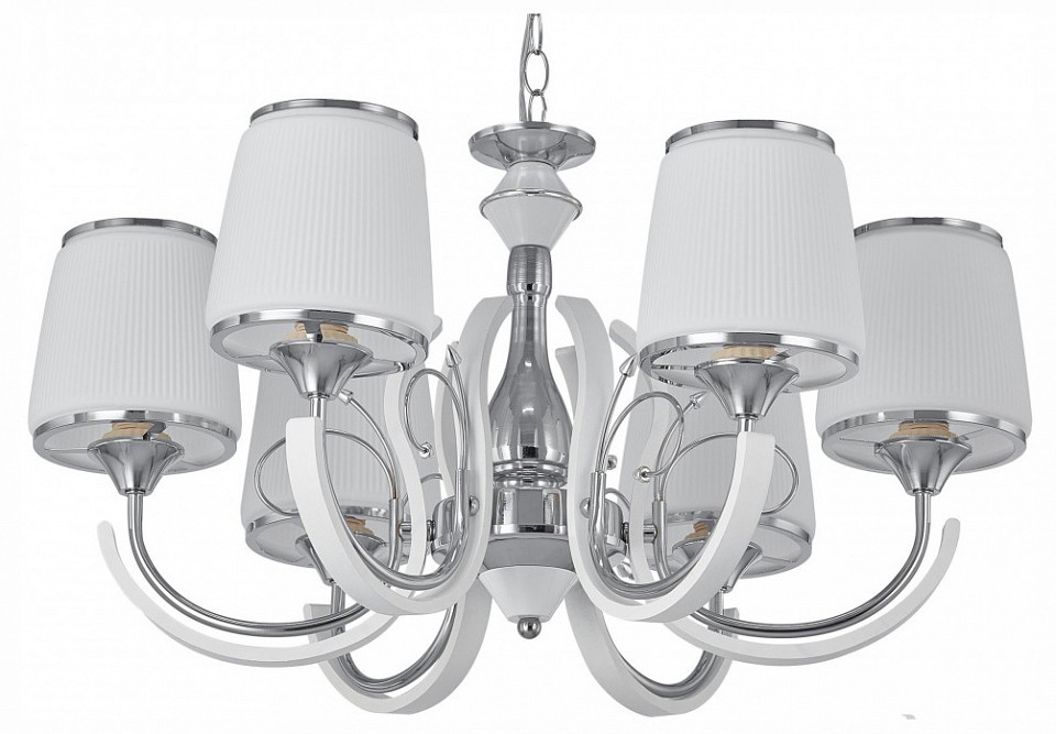 Подвесная люстра arte milano florentia-9247 309247/6 wh/ni
