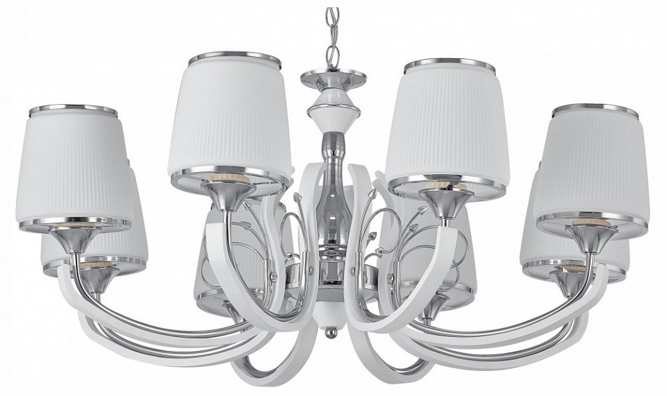 Подвесная люстра arte milano florentia-9247 309247/8 wh/ni
