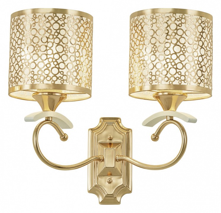 Бра arte milano florentia-9787 309787/2w wh/gd