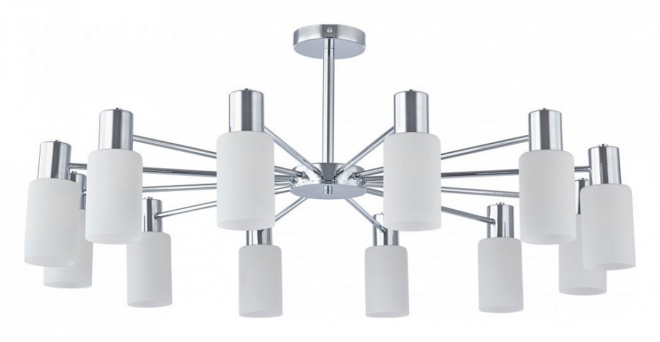 Люстра на штанге arte milano napoli-5354 335354/12 cr