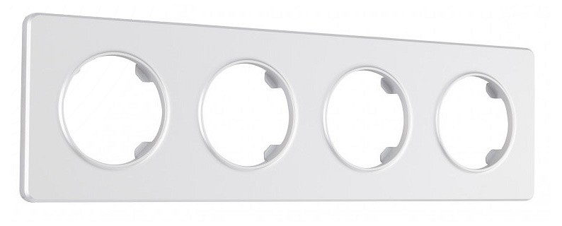 Рамка на 4 поста arte milano am-502.15 502.15-4.silver