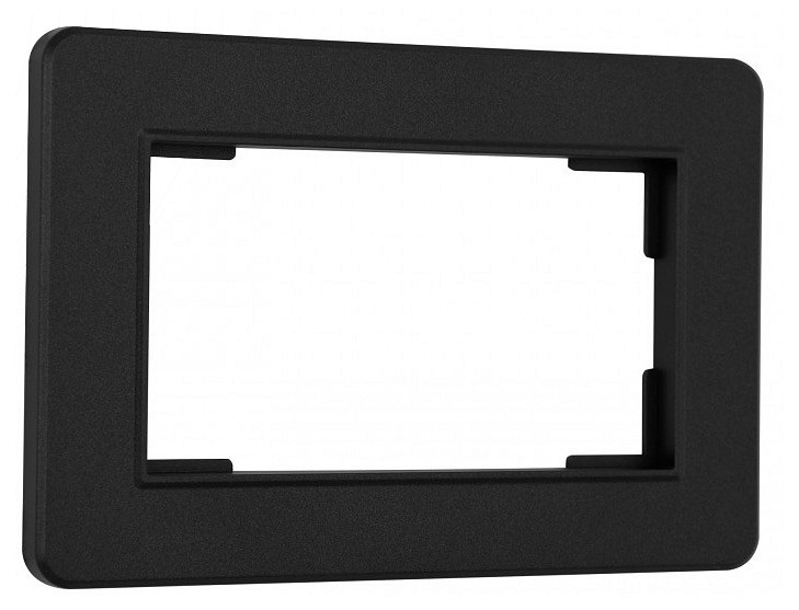 Рамка для двойной розетки arte milano am-502.16 502.16-double.black