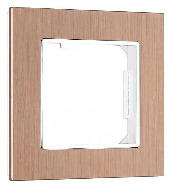 Рамка на 1 пост arte milano am-503.12 503.12-1.brown
