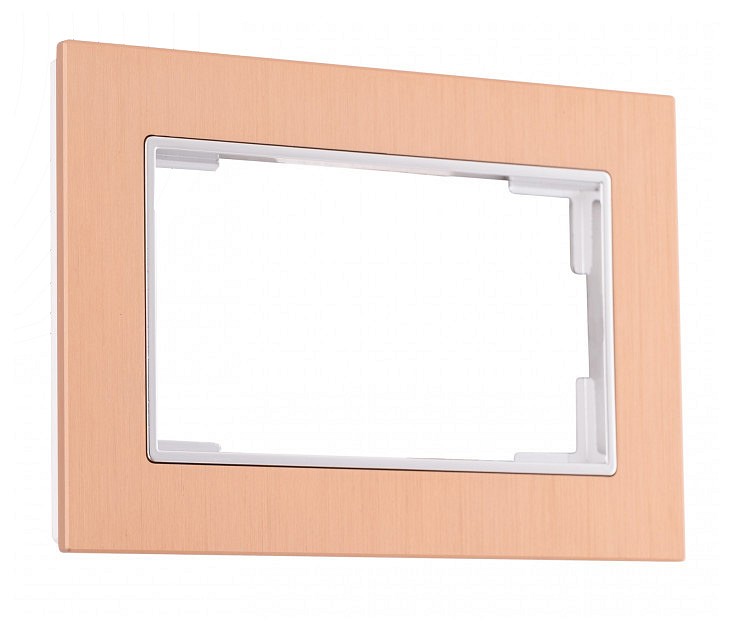 Рамка для двойной розетки arte milano am-503.12 503.12-double.pink