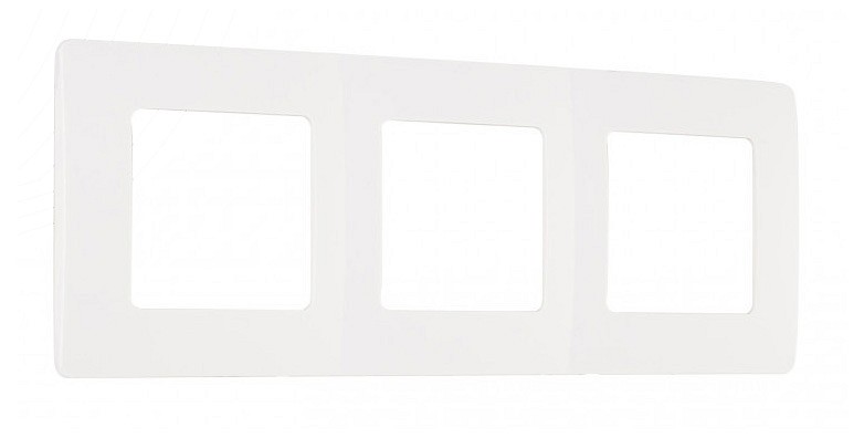Рамка на 3 поста arte milano am-517.17 517.17-3.white