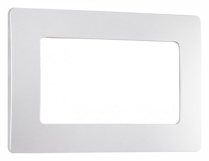 Рамка для двойной розетки arte milano am-517.17 517.17-double.silver