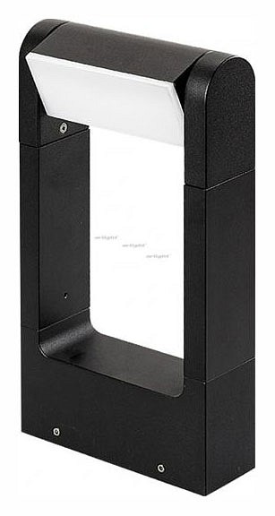 Наземный низкий светильник arlight lgd-path-frame-rotary-h300-6w warm3000 (bk, 111 deg, 230v) 020344(1)