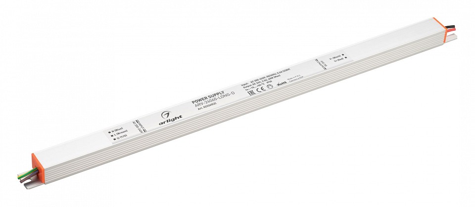 Блок питания с проводом arlight arv 023265(2)