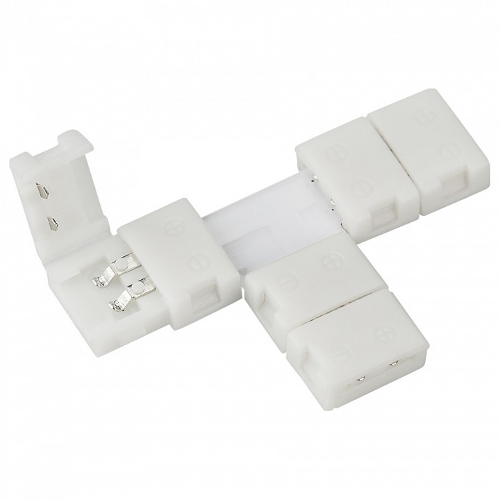 Соединитель лент t-образный жесткий arlight 240 24057