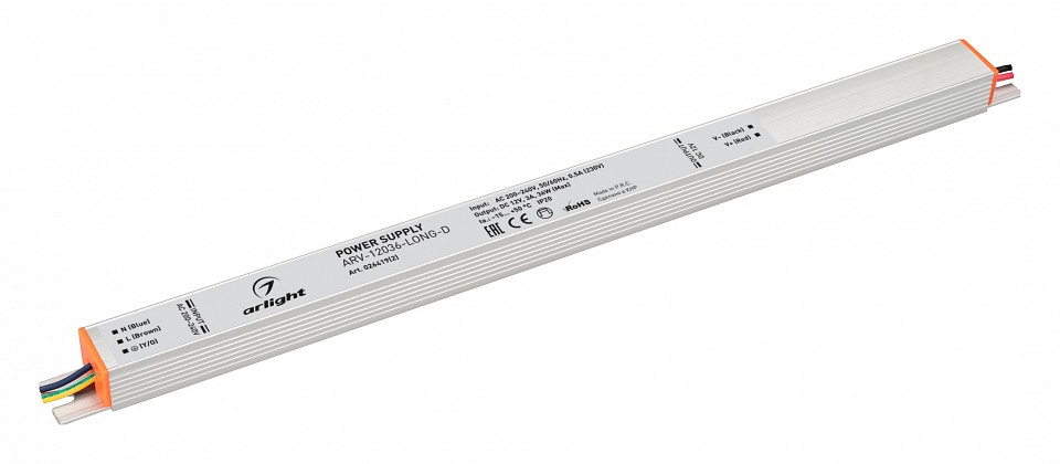 Блок питания с проводом arlight arv 026419(2)
