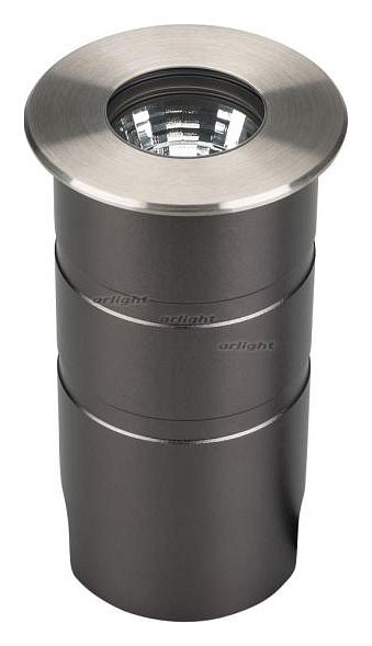 Встраиваемый в дорогу светильник arlight ltd-ground-r65-6w warm3000 (sl, 24 deg, 230v) 026449