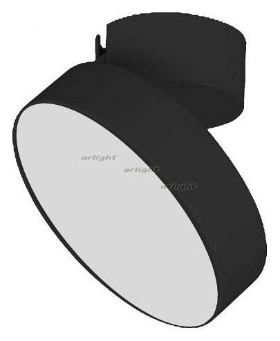 Светильник на штанге arlight sp-rondo-flap-r175-16w warm3000 (bk, 110 deg) 028164