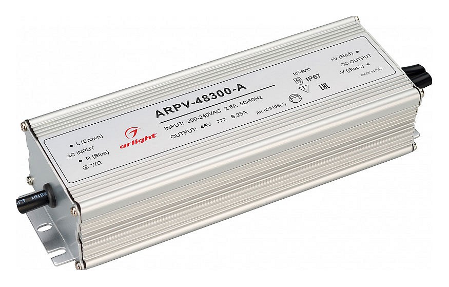 Блок питания с проводом arlight arpv 028198(1)