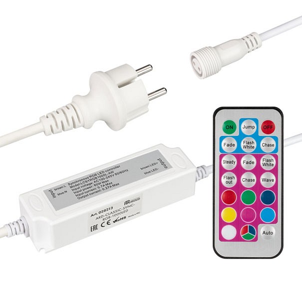 Контроллер-регулятор цвета rgb с пультом ду arlight ard classic sync 28213