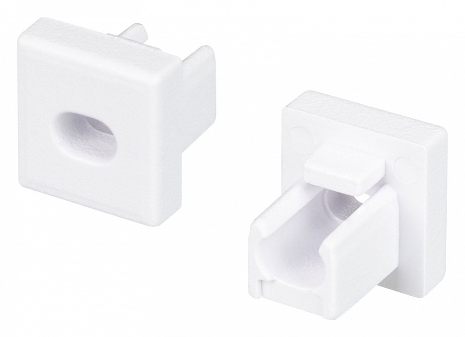 Заглушка для профиля с отверстием arlight arh 037395