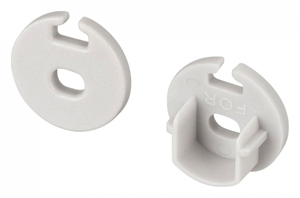 Набор заглушек для профиля с отверстием arlight pvc 039223