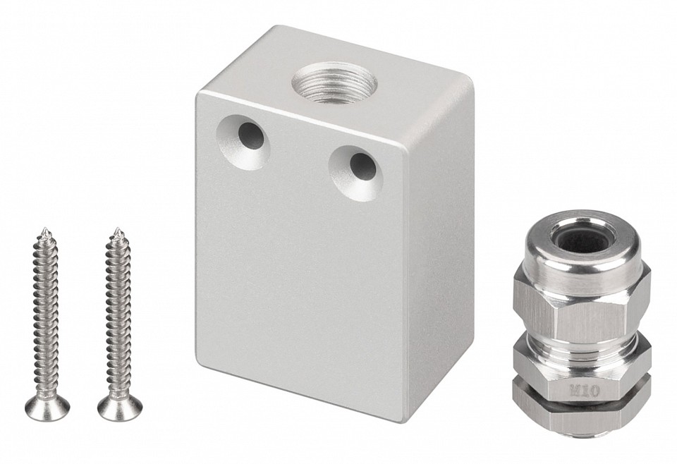 Заглушка для профиля с отверстием arlight arh-floor 040161