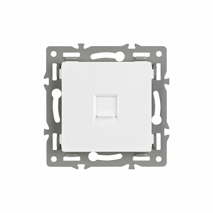 Розетка ethernet rj-45 и со шторками, Без рамки arlight sct 045301