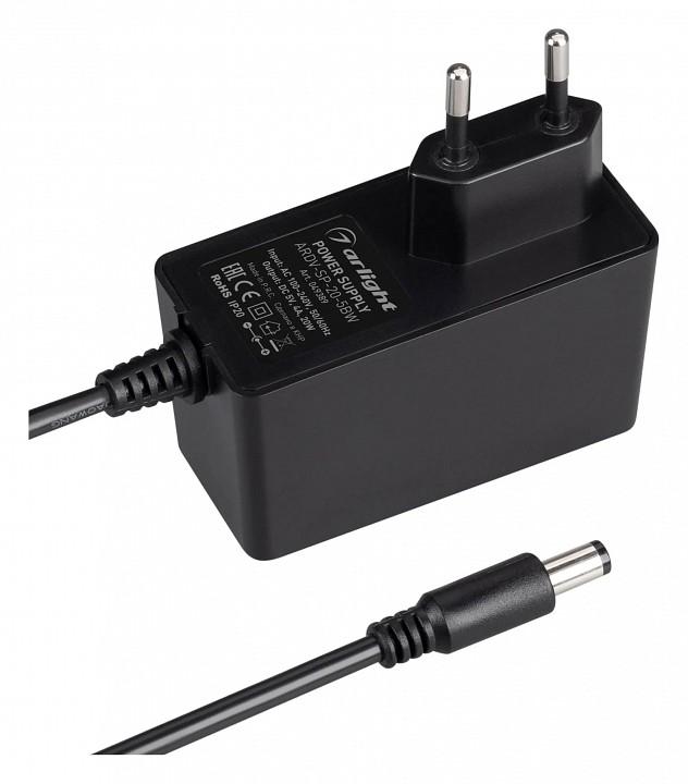 Блок питания с проводом arlight ardv 049389