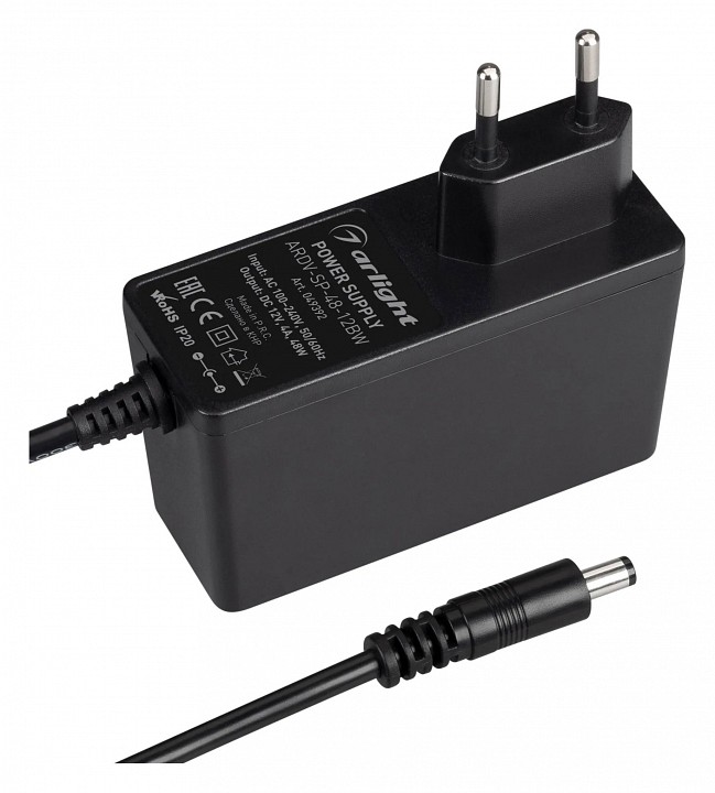 Блок питания с проводом arlight ardv-sp 049392