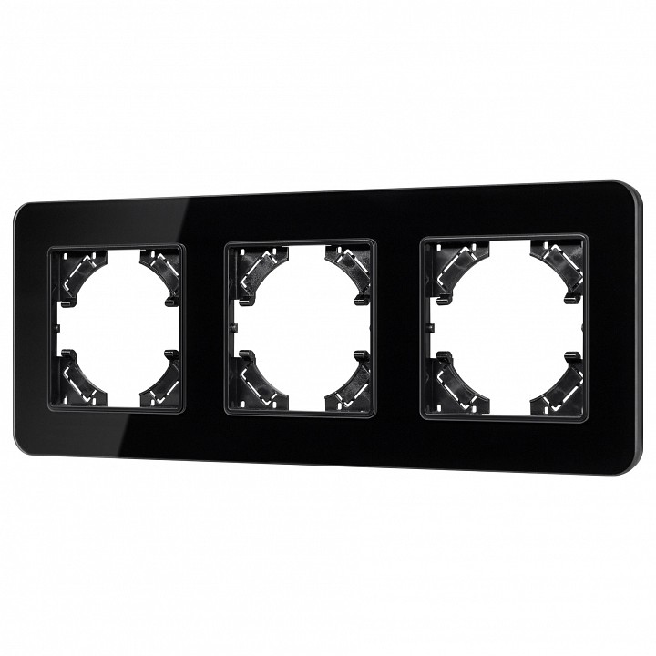 Рамка на 3 поста arlight omali 049697