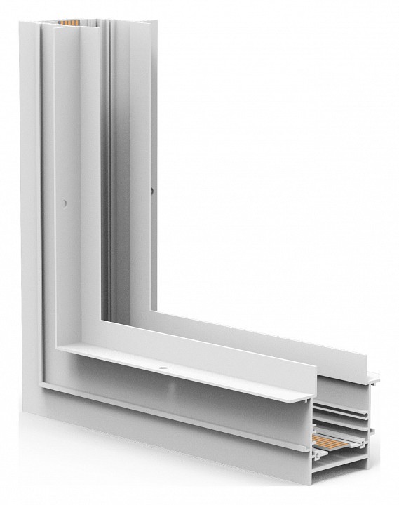 Соединитель угловой внутренний для треков встраиваемых arlight mag-con-4560-fdw-l90-int 052659