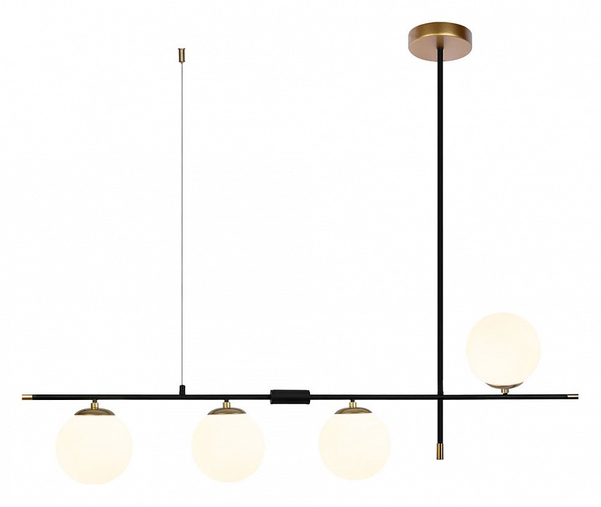 Светильник на штанге arte lamp arkab a2225sp-4bk