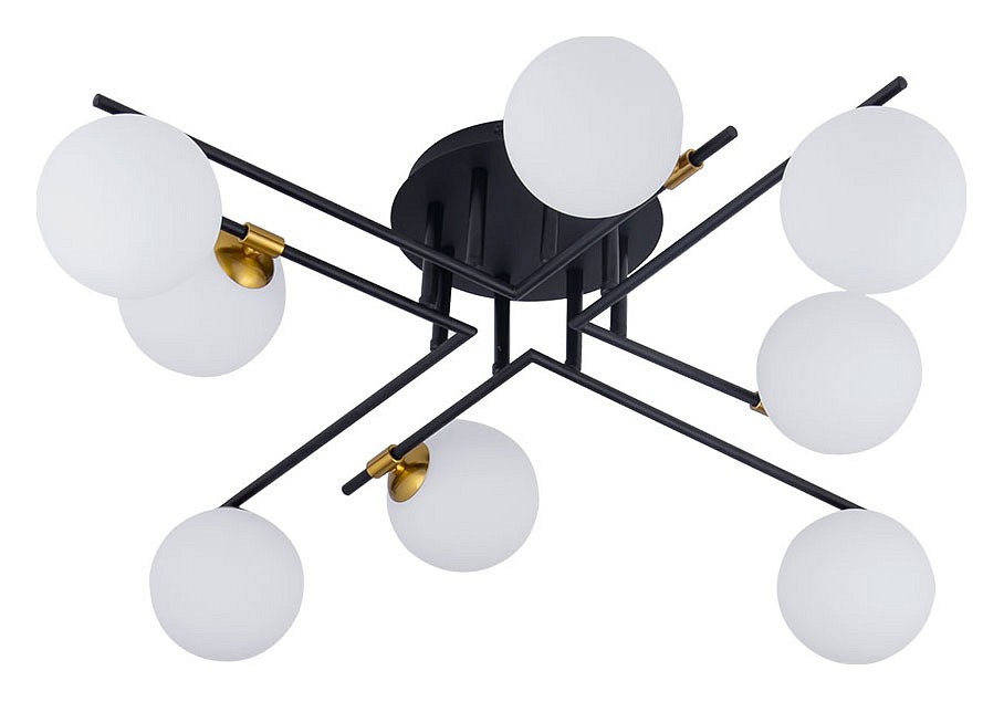 Потолочная люстра arte lamp gemini a2243pl-8bk