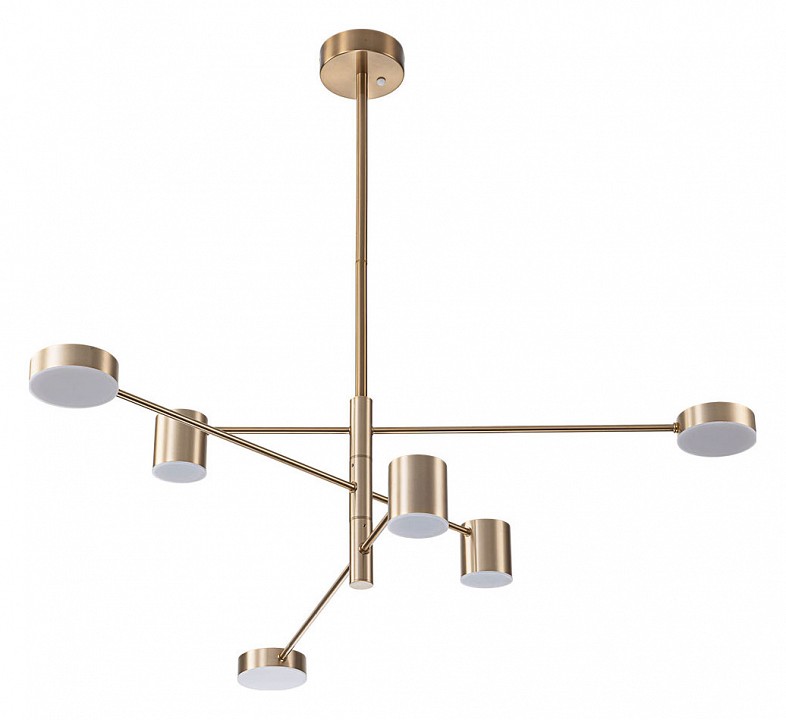 Люстра на штанге arte lamp stanley a2476pl-40pb