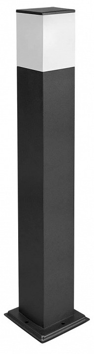 Наземный низкий светильник arte lamp plate a3710fn-1bk