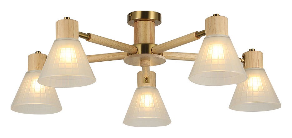 Потолочная люстра arte lamp meleph a4096pl-5br