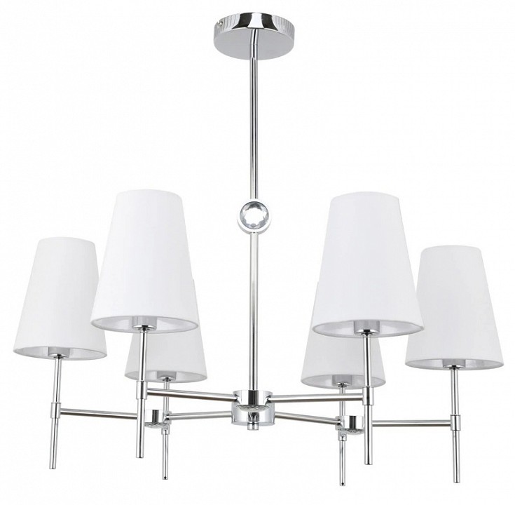 Люстра на штанге arte lamp daniella a4104lm-6cc