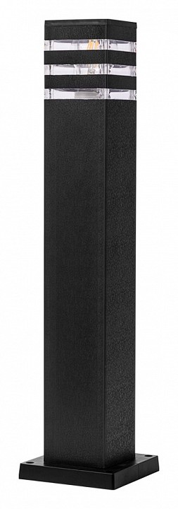 Наземный высокий светильник arte lamp hadar a4421pa-1bk