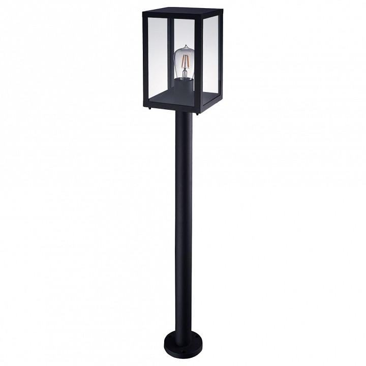 Наземный высокий светильник arte lamp belfast a4569pa-1bk