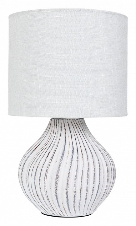 Настольная лампа декоративная arte lamp nusakan a5034lt-1wh