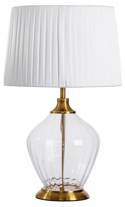 Настольная лампа декоративная arte lamp baymont a5059lt-1pb