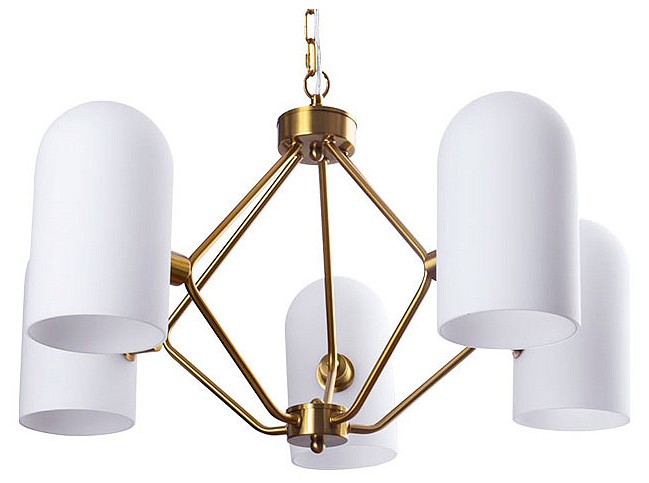 Подвесная люстра arte lamp cassel a5454lm-5pb