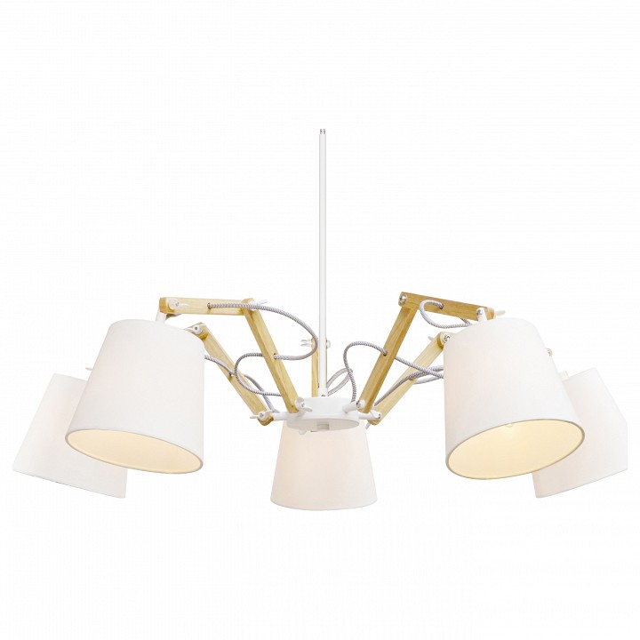 Подвесная люстра arte lamp pinocchio a5700lm-5wh