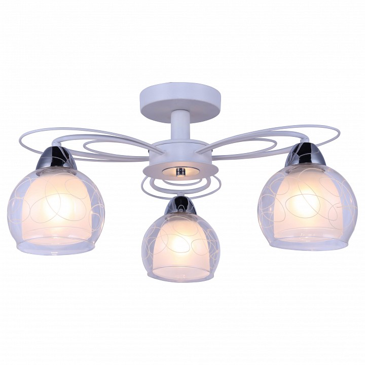 Люстра на штанге arte lamp sansa a7585pl-3wh