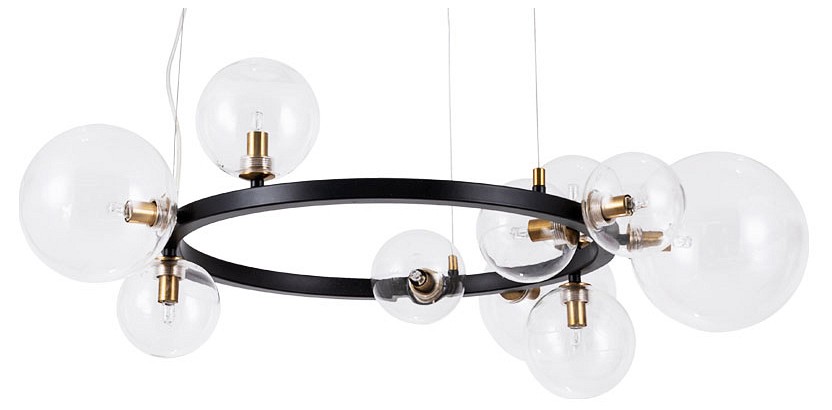 Подвесная люстра arte lamp vincent a7790sp-10bk