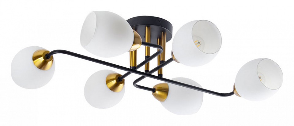 Потолочная люстра arte lamp andrea a8141pl-6bk