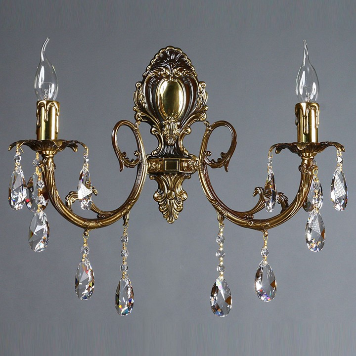 Бра ambiente by brizzi alicante 8888/2 pb tear drop
