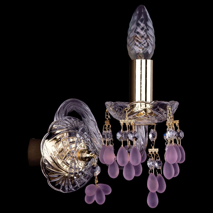 Бра bohemia ivele crystal 1410 1410b/1/141/g/v7010