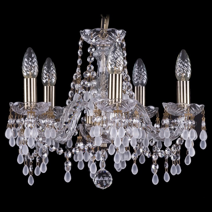 Подвесная люстра bohemia ivele crystal 1410 1410/5/141/pa/v0300