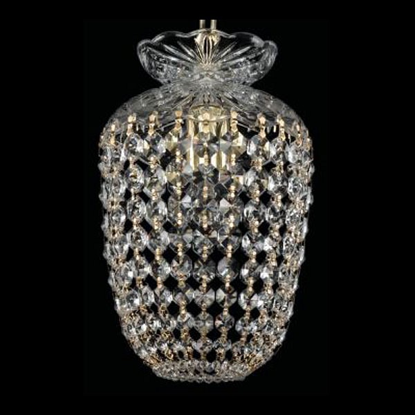 Подвесной светильник bohemia ivele crystal 1477 14771/15 g