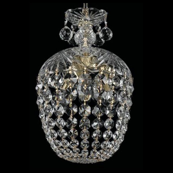 Подвесной светильник bohemia ivele crystal 1477 14771/22 g