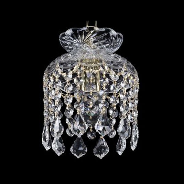Подвесной светильник bohemia ivele crystal 1478 14781/15 g leafs
