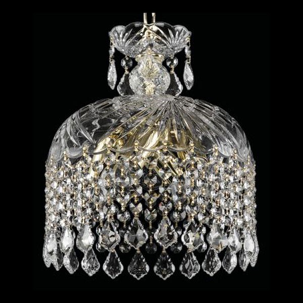 Подвесной светильник bohemia ivele crystal 1478 14781/25 g leafs