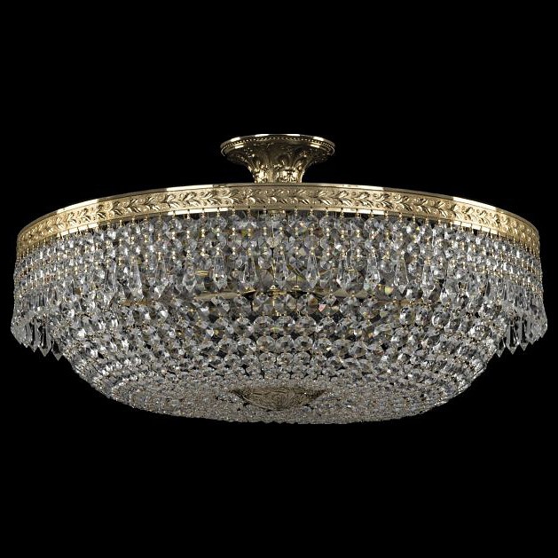 Светильник на штанге bohemia ivele crystal 1901 19011/55iv g
